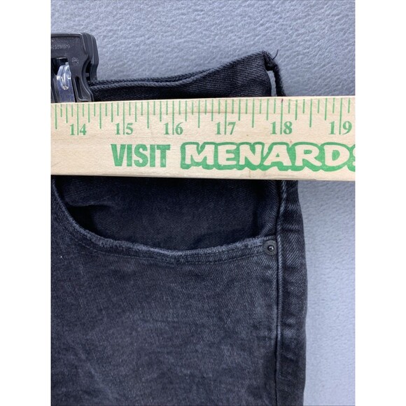 PacSun Denim Jeans Men's Size 34X32 Black Stacked Skinny Hip Hop Street - Picture 5 of 16